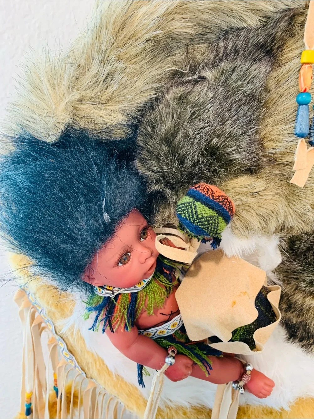 Duck House Heirloom Dolls Collection Native American Dream Catcher